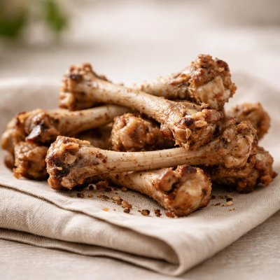 Chicken thigh bones