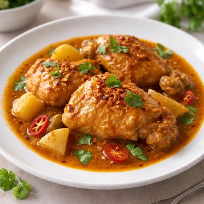 Chicken thigh curry
