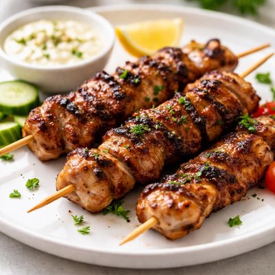 Chicken thigh skewer