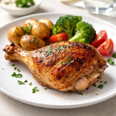 Chicken thigh with bone