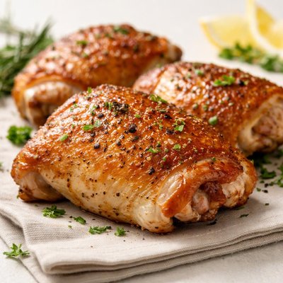 Chicken thighs bone in skin on