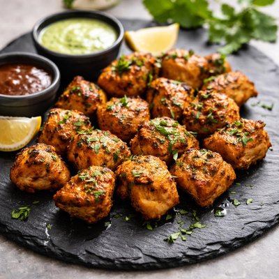 Chicken tika bites