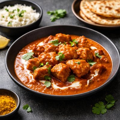 Chicken tikka masala curry