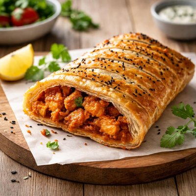 Chicken tikka slice