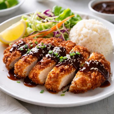 Chicken tonkatsu