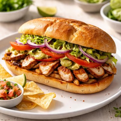 Chicken torta