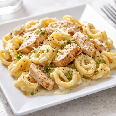 Chicken tortellini alfredo