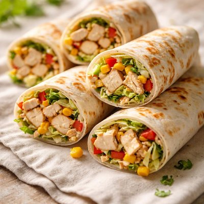 Chicken tortilla roll