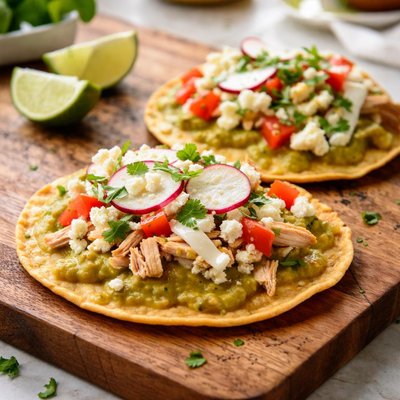 Chicken tostado suiza