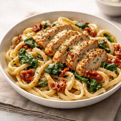 Chicken tuscan pasta