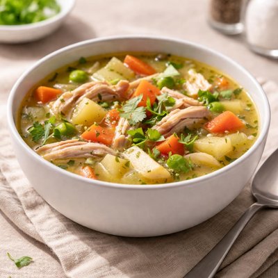 Chicken veg soup