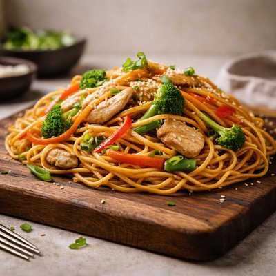 Chicken vegeta chowmein