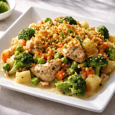 Chicken vegetable casserole