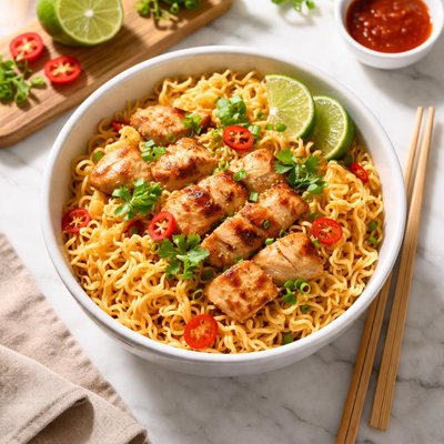 Chicken wai wai instant noodle