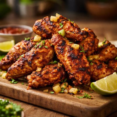 Chicken wing al pastor