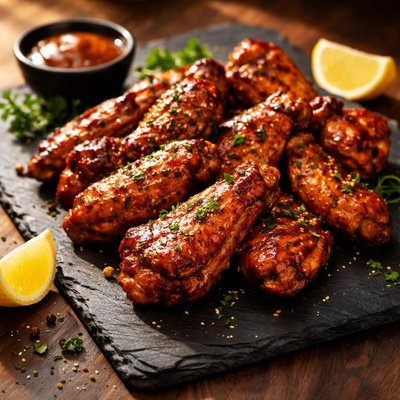 Chicken wings barbecue