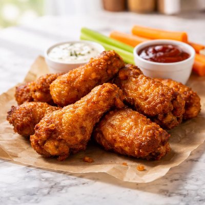 Chicken wings burger king