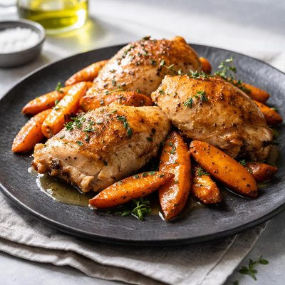 Chicken with carrots