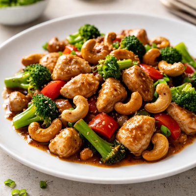 Chicken with cashew nuts