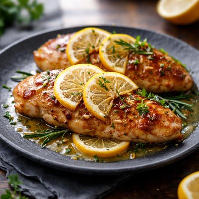 Chicken with lemon