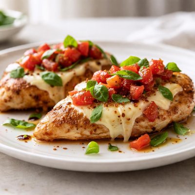 Chicken with mozzarella