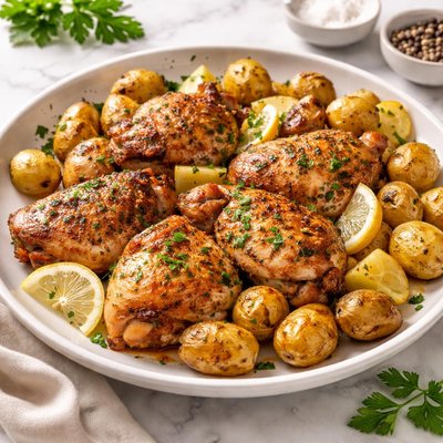 Chicken with potatoes