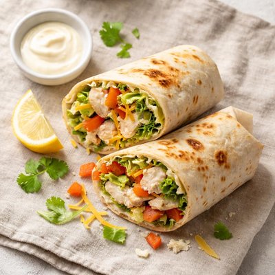 Chicken wrap leftover