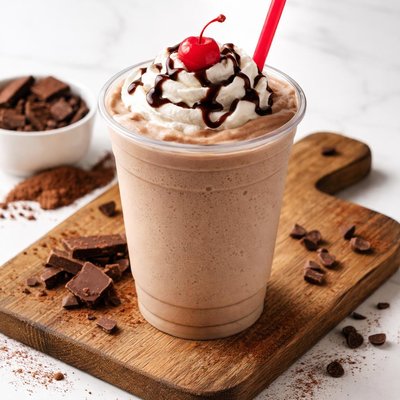 Chickfila chocolate milkshake