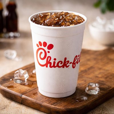 Chickfila large dr pepper