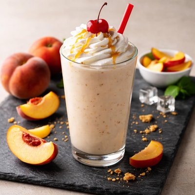 Chickfila peach milkshake