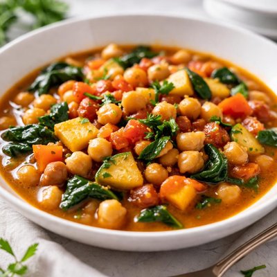 Chickpea and vegetable stew