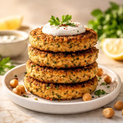Chickpea cakes