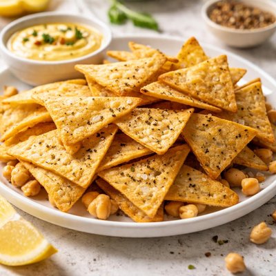 Chickpea chips