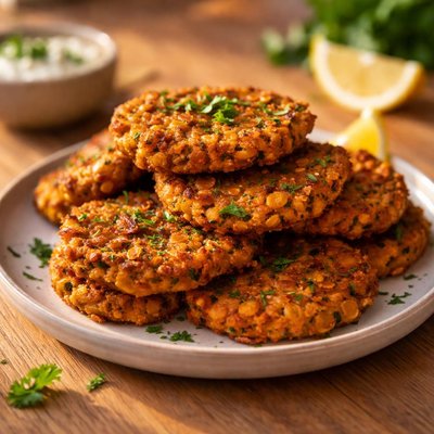 Chickpea fritter