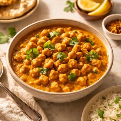 Chickpea korma