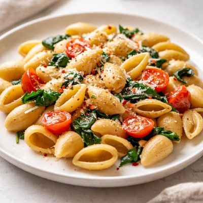 Chickpea pasta shells