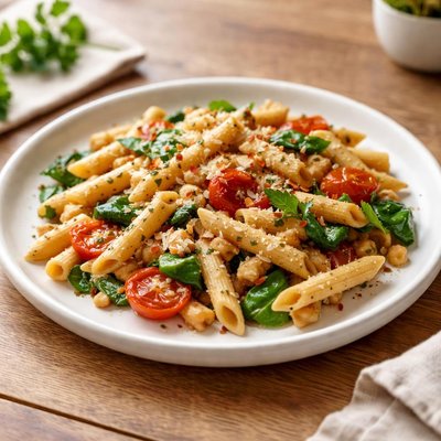Chickpea penne