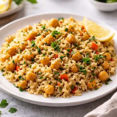 Chickpea rice