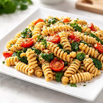Chickpea rotini pasta noodles