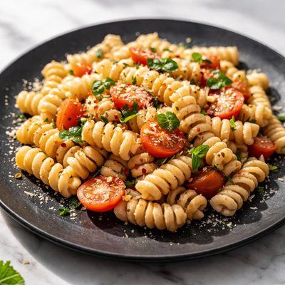 Chickpea rotini protein pasta noodles