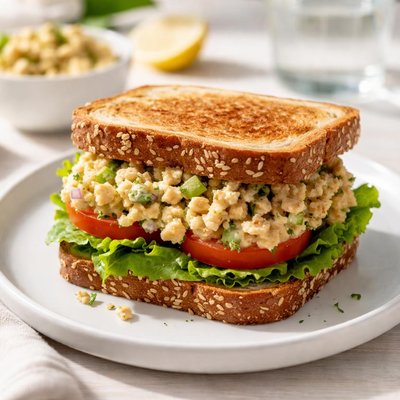 Chickpea sandwich