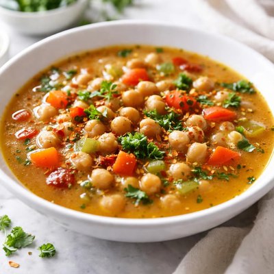 Chickpea soup