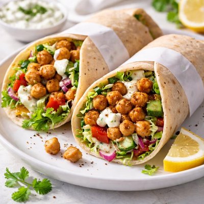 Chickpea wrap
