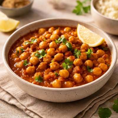 Chickpeas masala