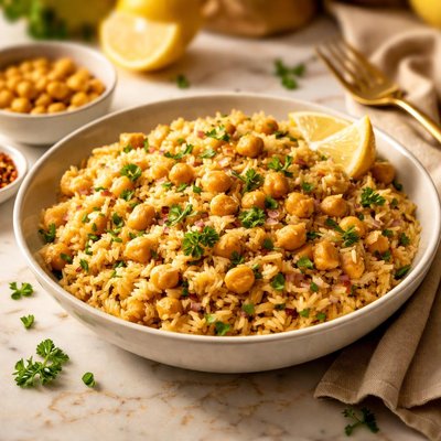 Chickpeas rice