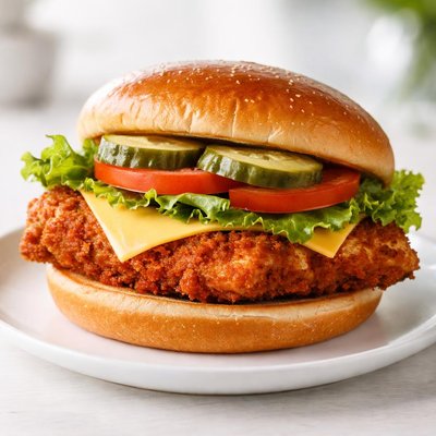 Chik fil a deluxe spicy chicken