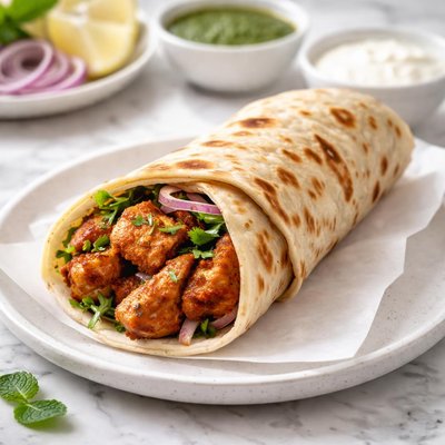 Chiken tikka roll al kauser
