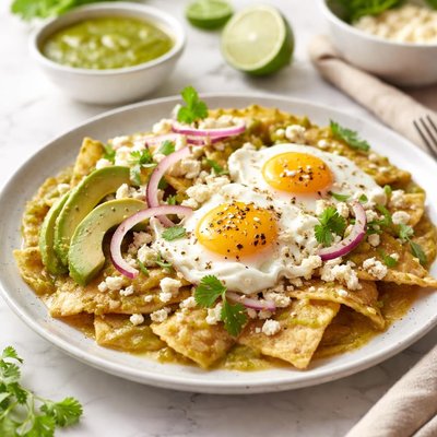 Chilaquiles en salsa verde