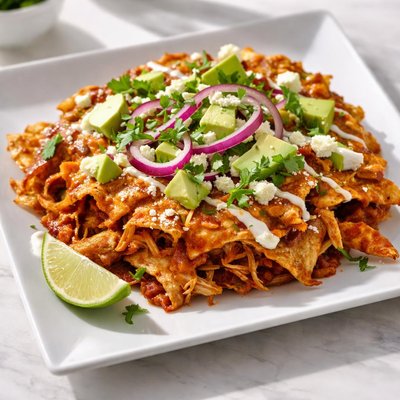 Chilequiles casserole