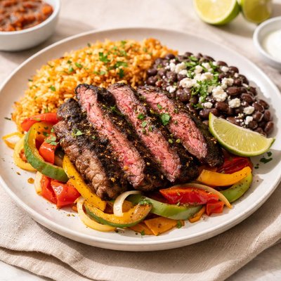 Chiles fajito duo steak